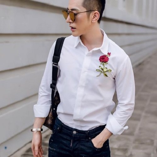 cách chọn áo sơ mi nam cho người gầy